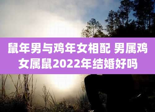 鼠年男与鸡年女相配 男属鸡女属鼠2022年结婚好吗