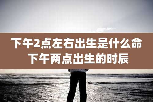 下午2点左右出生是什么命 下午两点出生的时辰