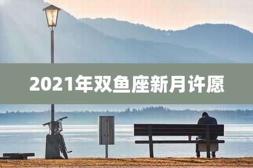 2021年双鱼座新月许愿