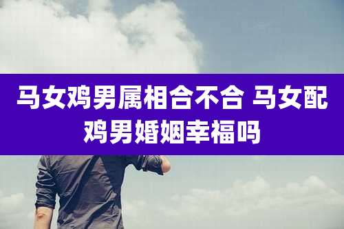 马女鸡男属相合不合 马女配鸡男婚姻幸福吗
