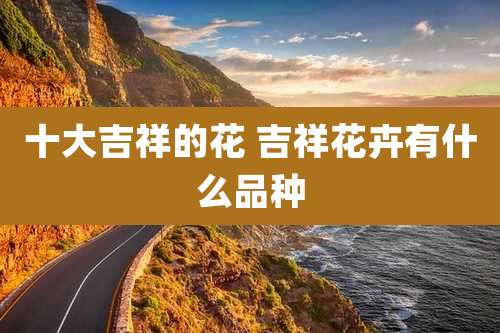 十大吉祥的花 吉祥花卉有什么品种