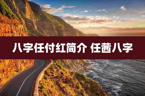 八字任付红简介 任茜八字