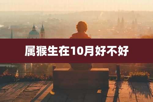 属猴生在10月好不好