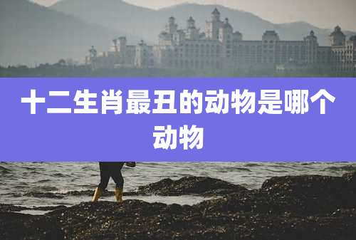 十二生肖最丑的动物是哪个动物