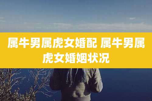 属牛男属虎女婚配 属牛男属虎女婚姻状况