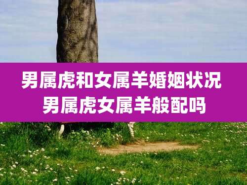 男属虎和女属羊婚姻状况 男属虎女属羊般配吗