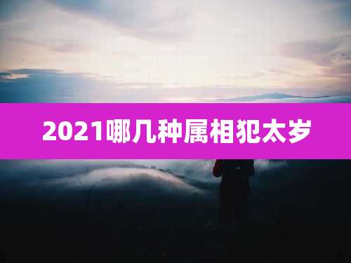 2021哪几种属相犯太岁