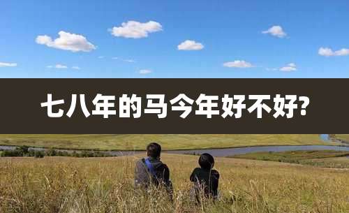 七八年的马今年好不好?