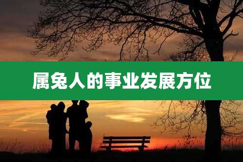 属兔人的事业发展方位