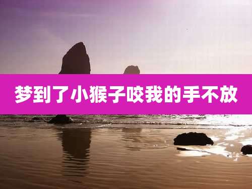 梦到了小猴子咬我的手不放