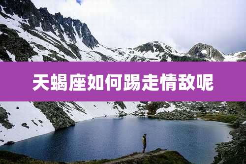 天蝎座如何踢走情敌呢