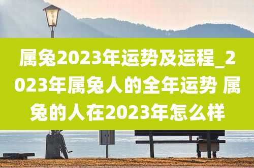 属兔2023年运势及运程_2023年属兔人的全年运势 属兔的人在2023年怎么样