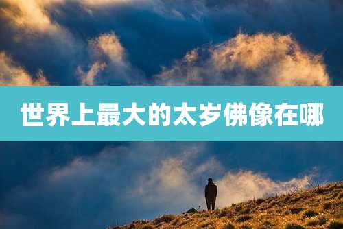 世界上最大的太岁佛像在哪